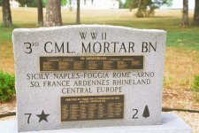 Memorial to the 3rd Cml Mortar Bn – click to enlarge