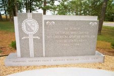 Memorial to 81st Cml Mortar Bn – click to enlarge