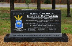 Memorial to 82nd Cml Mortar Bn – click to enlarge